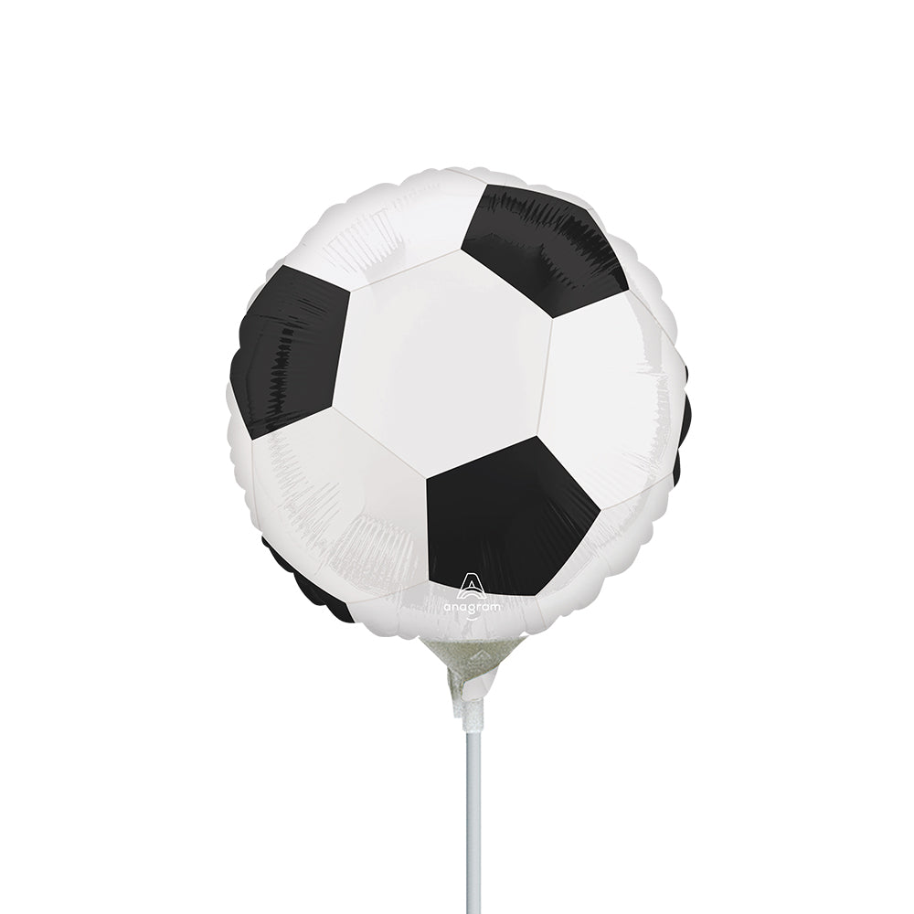 Soccer Foil Balloon 9 Inch