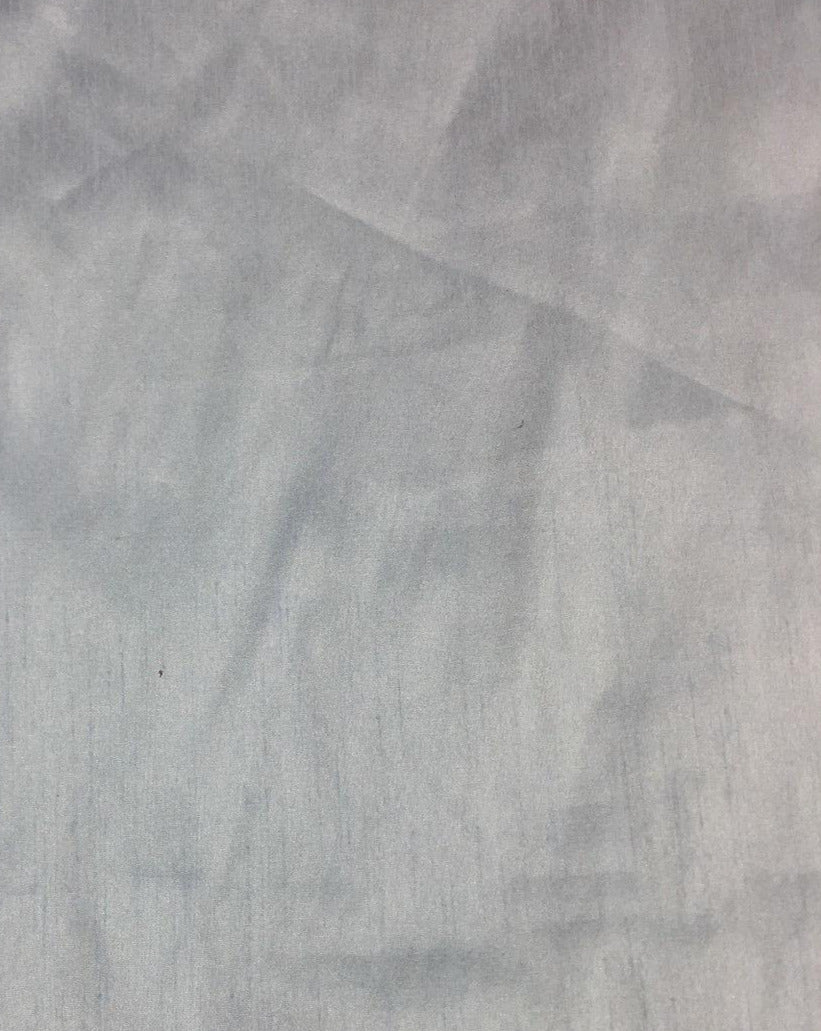 Baby Blue Shantung Faux Silk Polyester Fabric - Solid, 57" Width (By The Yard)