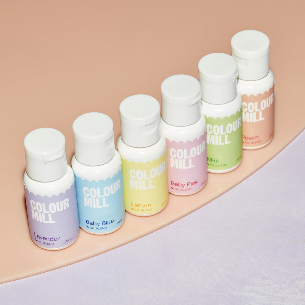 Colour Mill Oil Based Pastel Colors, 20ml - Pack of 6