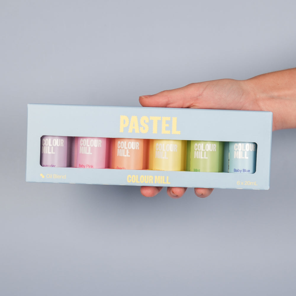 Colour Mill Oil Based Pastel Colors, 20ml - Pack of 6