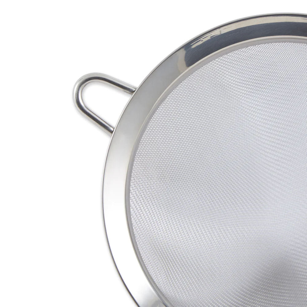 RSVP International Stainless Steel Mesh Strainer, 8" Diameter