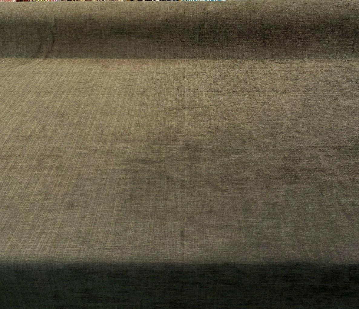 Crypton Summit Slope Polyester Blend Fabric - Chocolate Brown Chenille Upholstery, 54" Width (1 Yard)