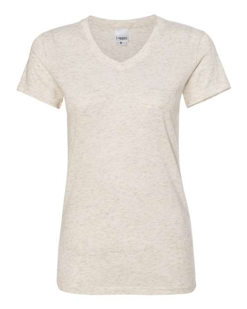 Women's Glitter V-Neck T-Shirt