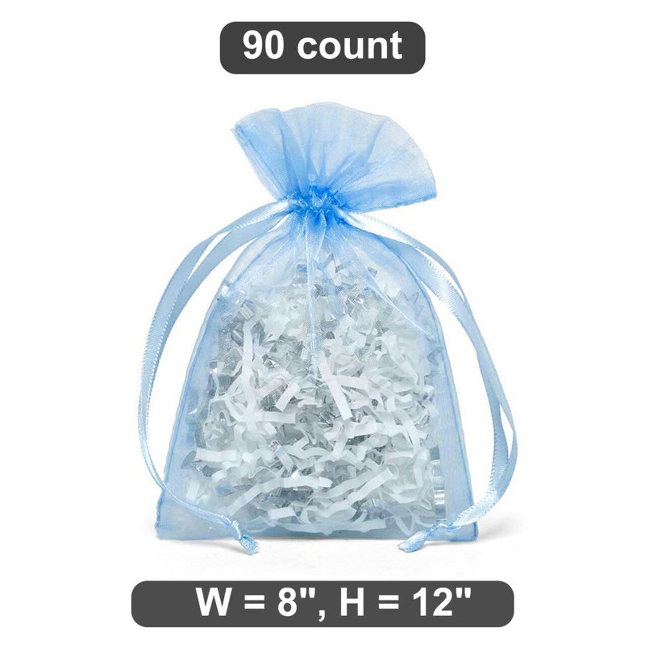 Organza Bags 8” x 12” for Elegant Event Packaging