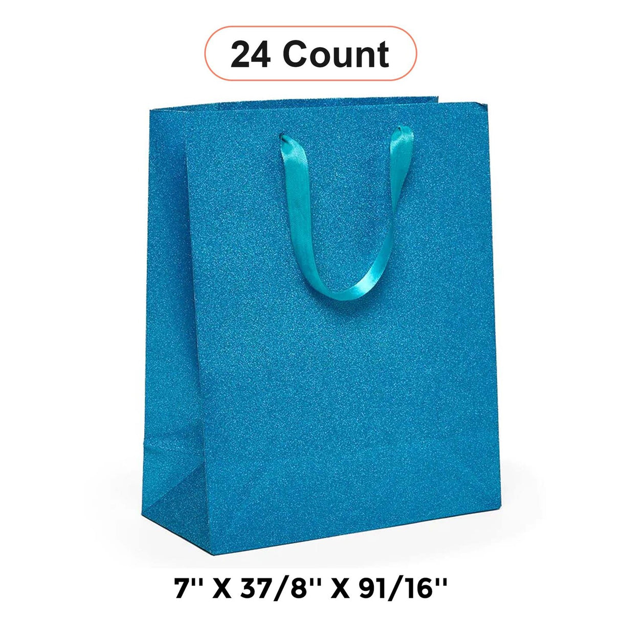 Glitter Grain Euro Totes 7'' x 3 7/8'' x 9 1/16'' for Special Occasions