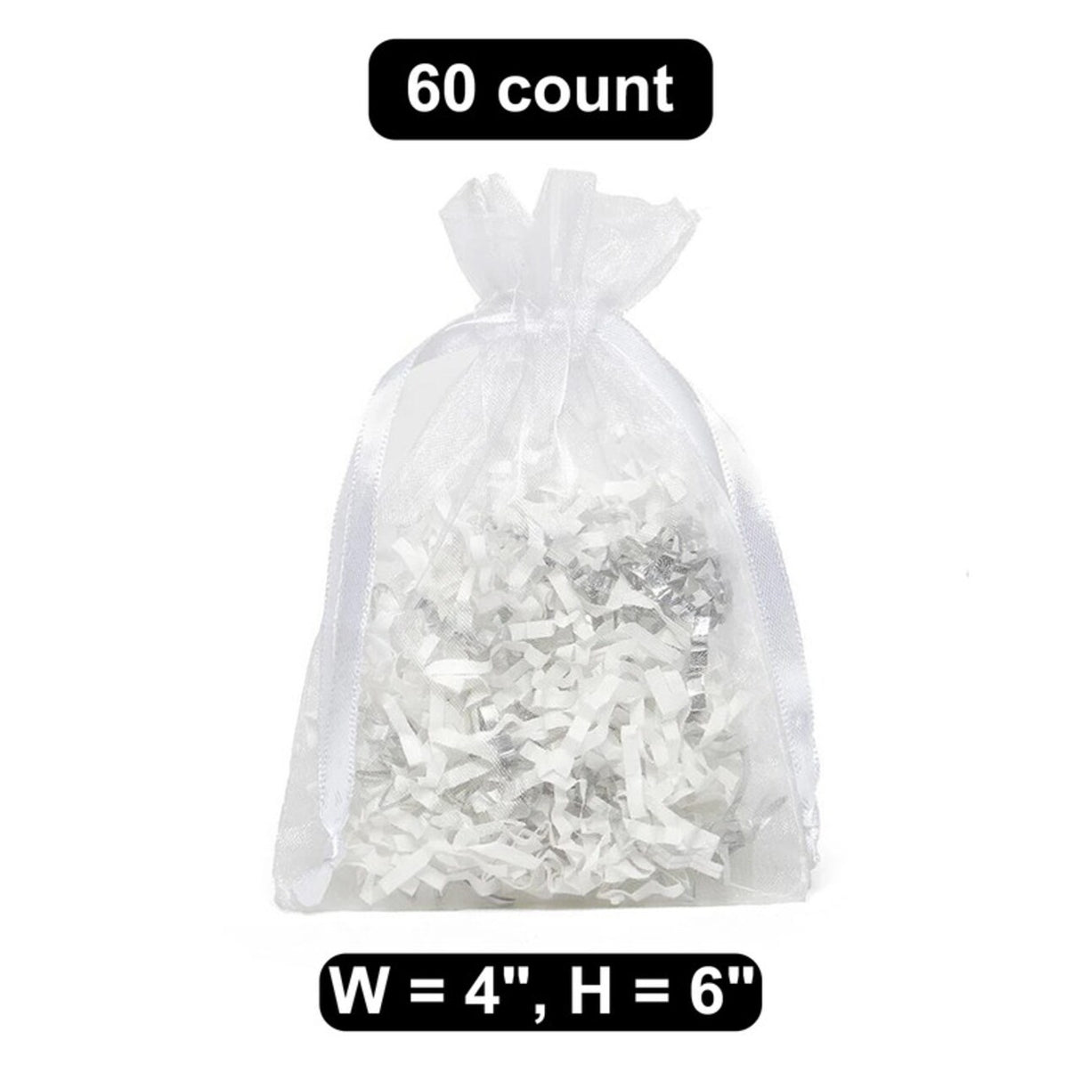 4" x 6" Organza Bag Versatile for Party Favors