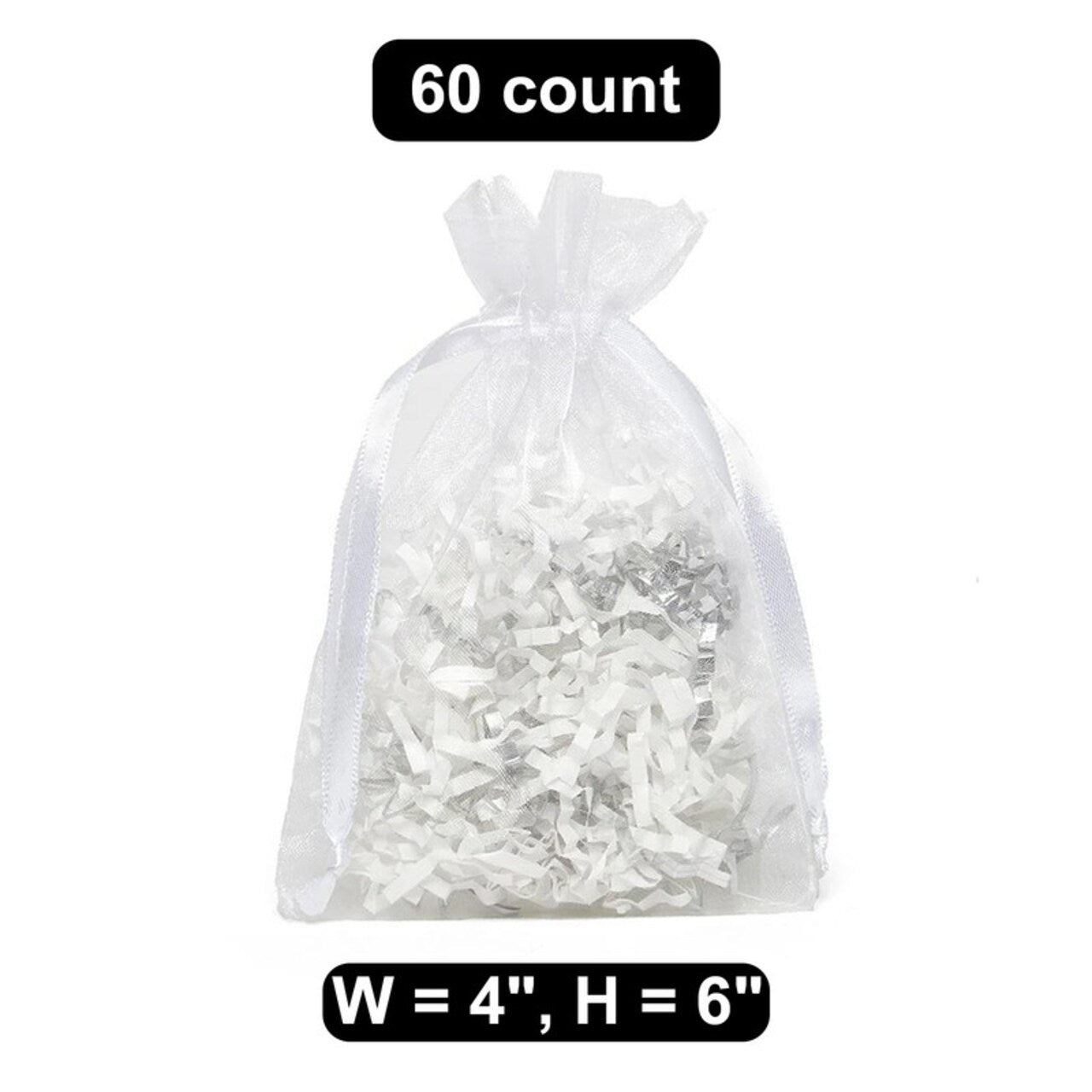 4" x 6" Organza Bag Versatile for Party Favors