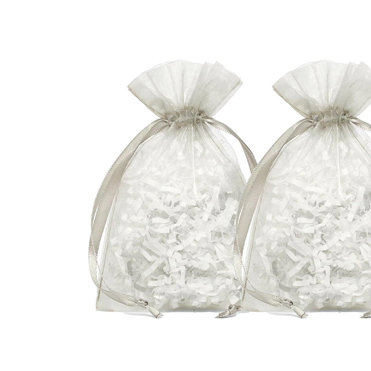 8” x 12” Sheer Organza Bags Small and Elegant