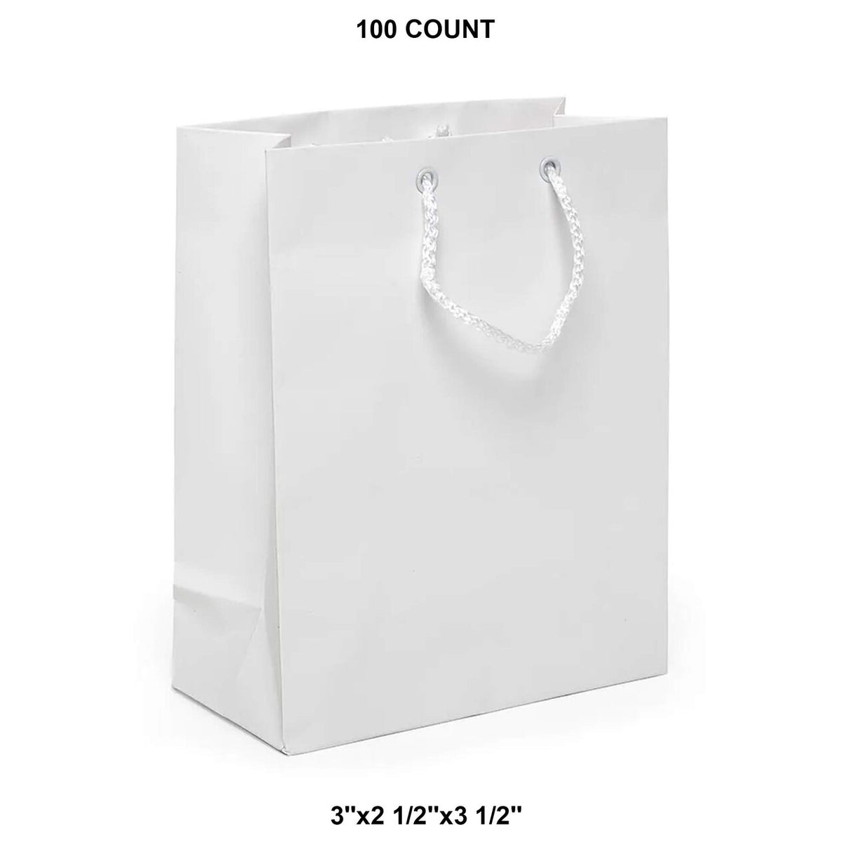 Compact Matte Euro Tote 3" x 2 1/2" x 3 1/2"