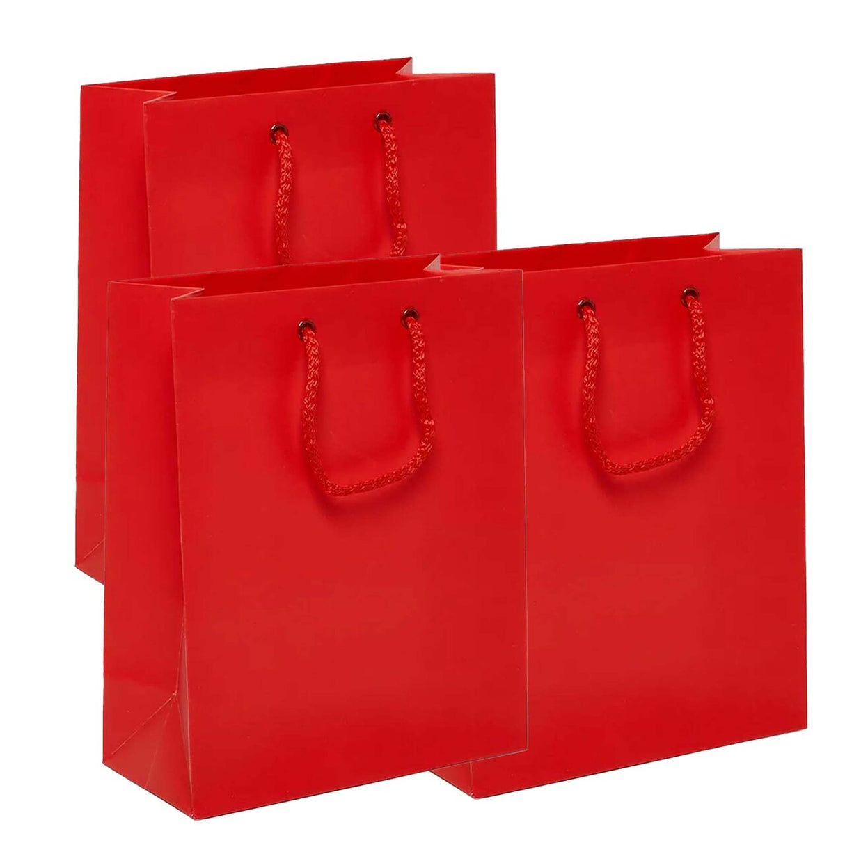 Functional Matte Euro Tote 9" x 3 1/2" x 7"
