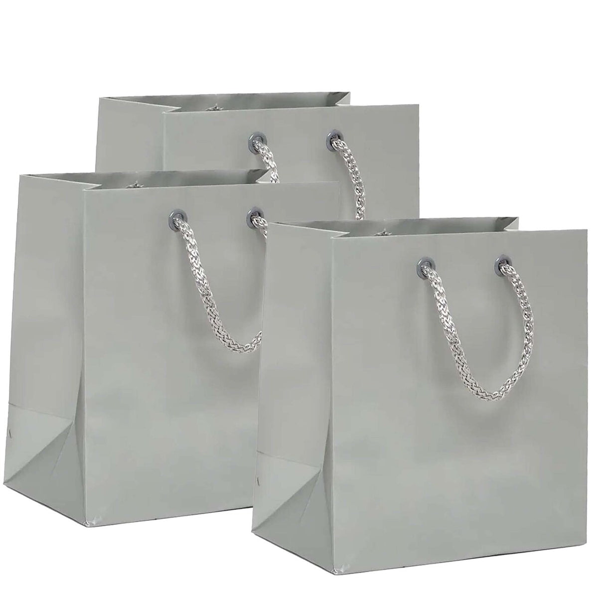 Chic and Spacious Matte Euro Tote 8" x 4" x 10"