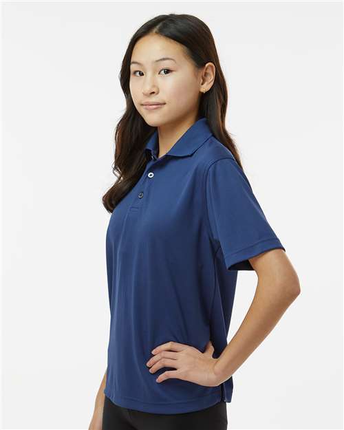 Paragon® Youth Saratoga Performance Mini Mesh Polo T-shirt