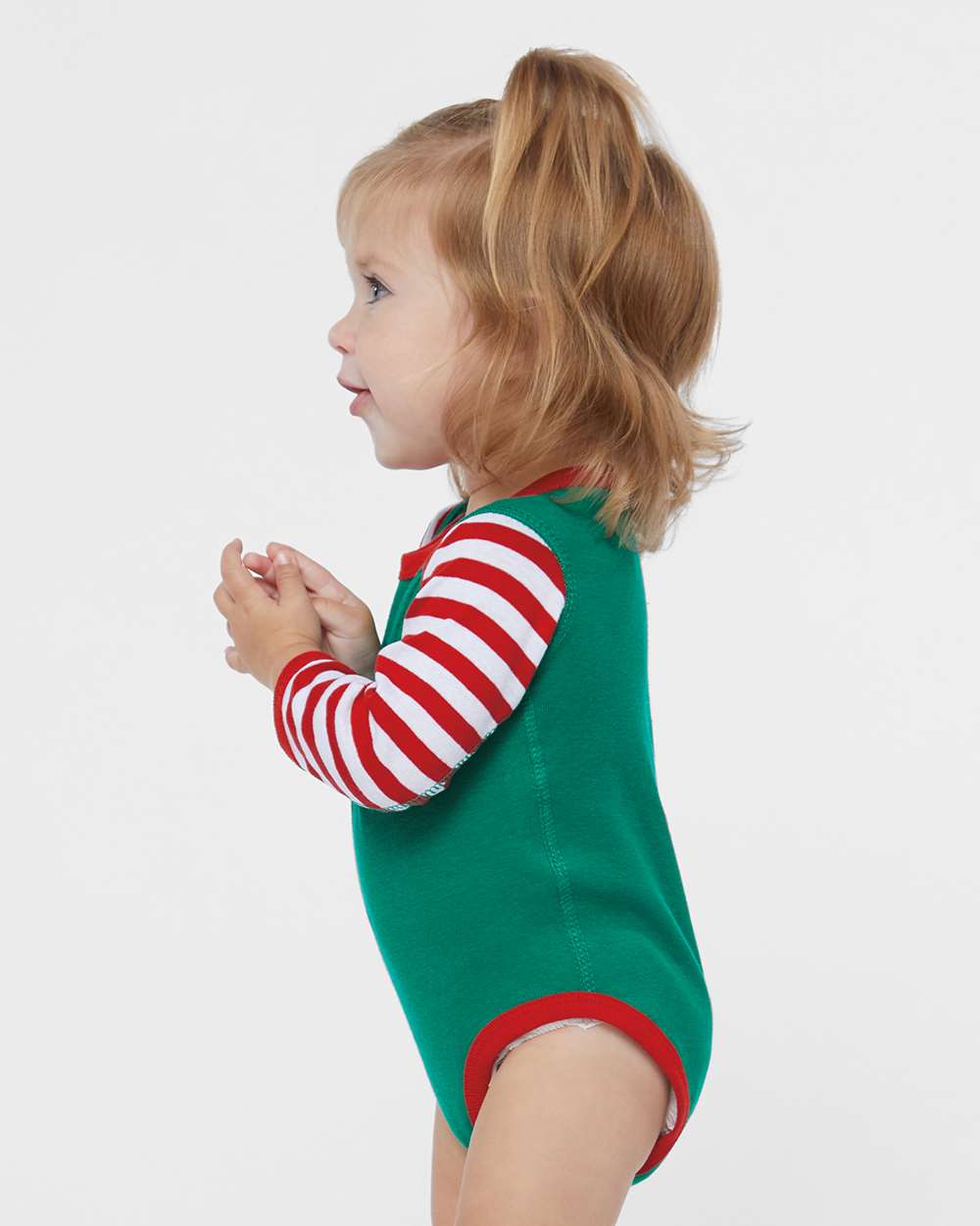 RADYAN® Infant Fine Jersey Long Sleeve Bodysuit