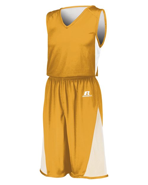 Russell Athletic - Youth Reversible Basketball Jersey | 100% polyester Ultra Lite fabric | Unleash Your Style with Our sportswear | RADYAN®