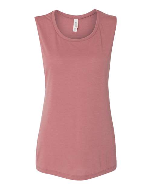 BELLA + CANVAS® Women's Sleeveless Flowy Scoop Muscle Tank - 8803
