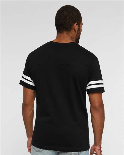 Men's Football Fine Jersey Crewneck Short Sleeve Tee