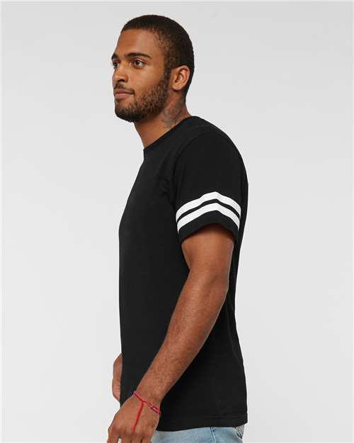 Men's Football Fine Jersey Crewneck Short Sleeve Tee