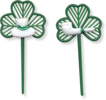 Shamrock/Pipe/Picks - Available in 24 and 144 count