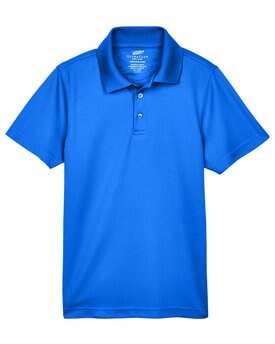 UltraClub® Youth Cool & Dry Mesh Piqué Polo