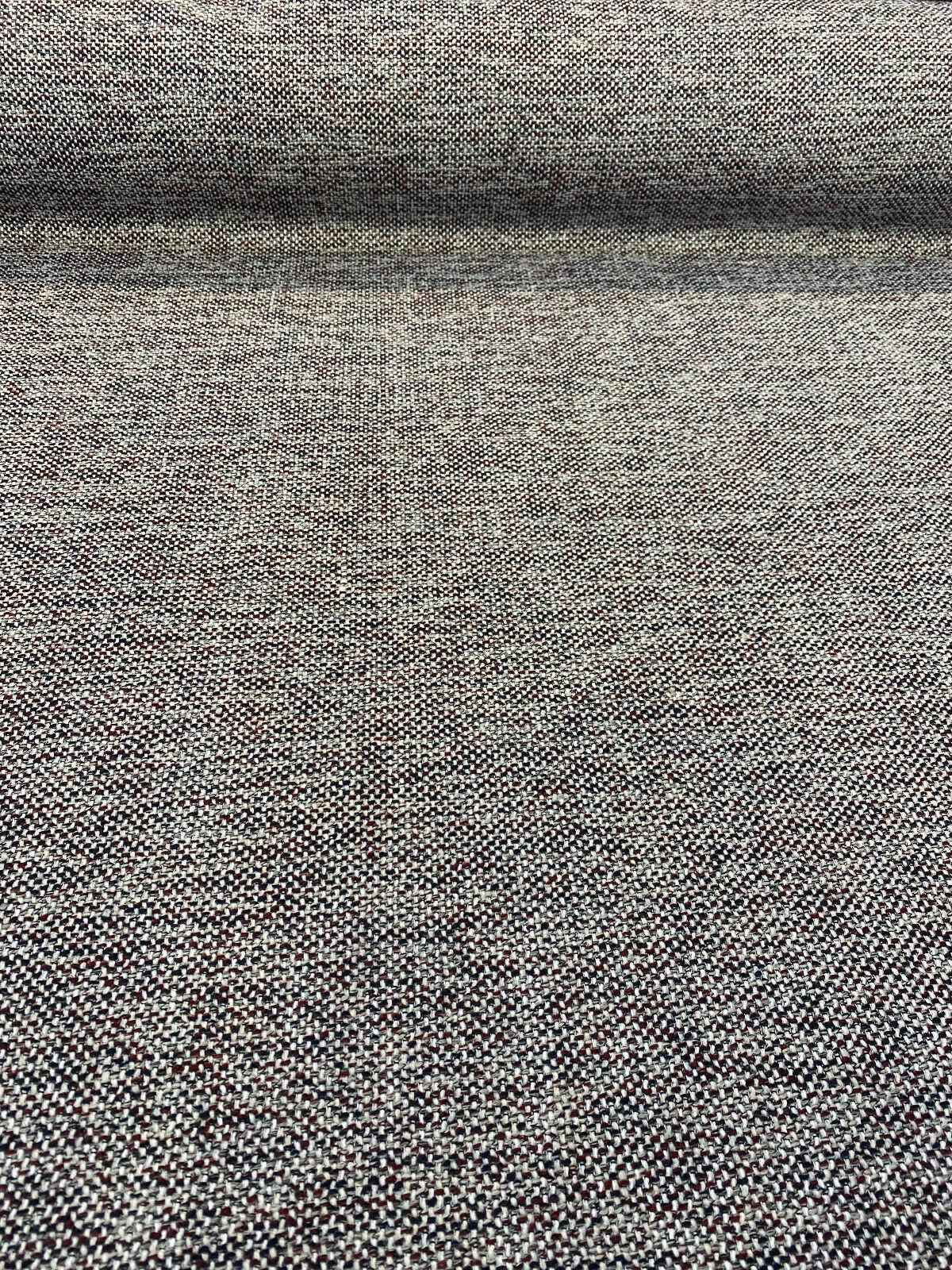 Swavelle Chenille Ridge Merlot Latex Backed Chenille Fabric - Merlot Basket Weave, 55" Width (1 Yard)
