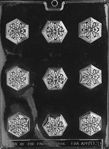 Snowflake Chocolate Mold - LPAO039