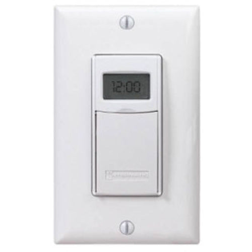 Intermatic EI400WC Programmable Electronic Countdown In-Wall Timer, White