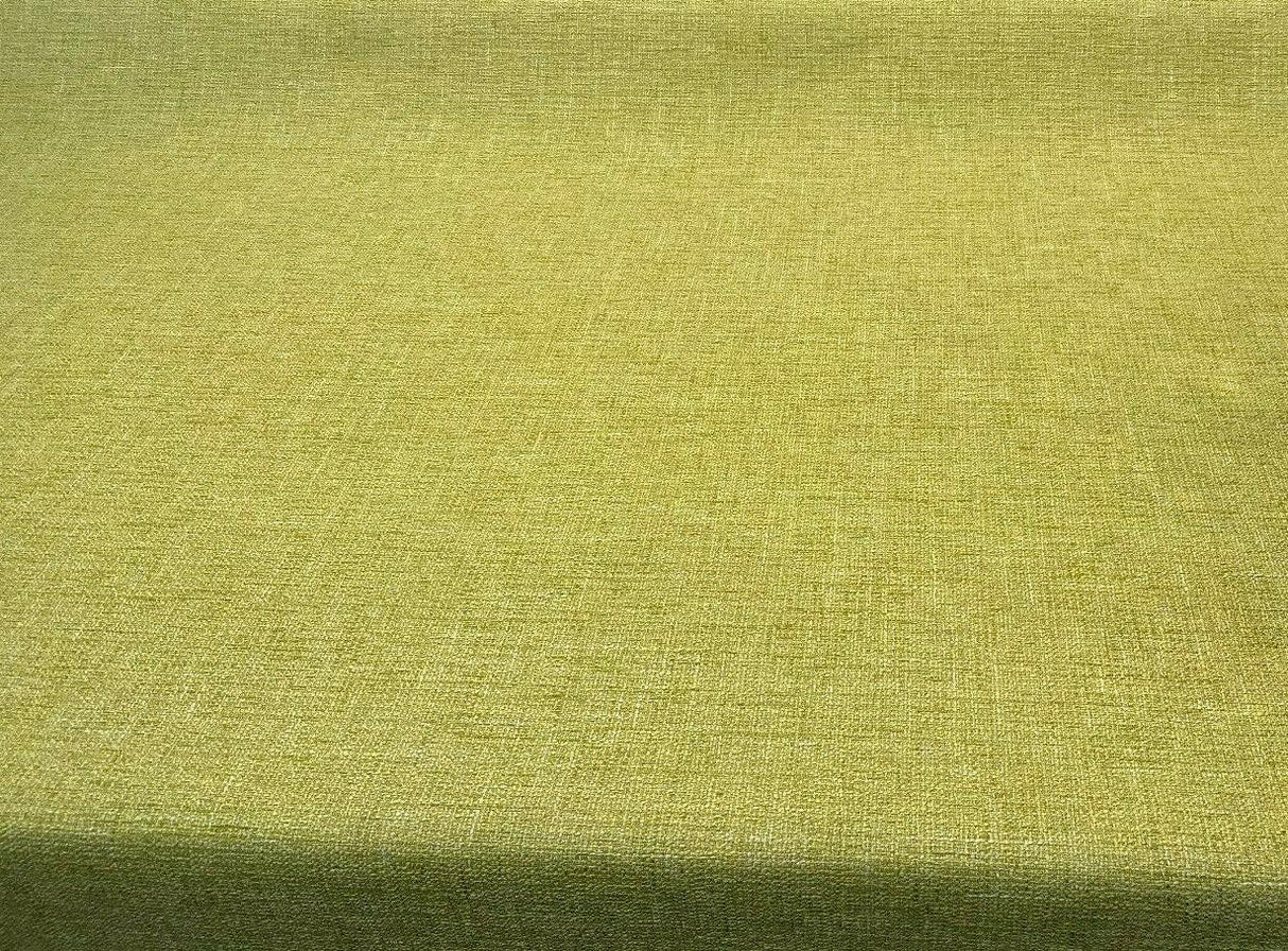 Mill Creek Chenille Upholstery Fabric - Green Tropical Channel Island, 55" Width (1 Yard)