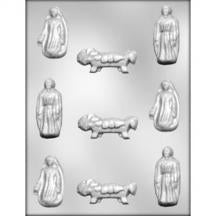 Mary Joseph & Baby Jesus Nativity Chocolate Mold