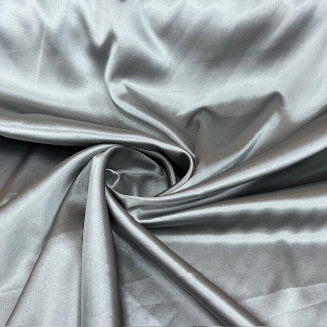 1 Yard 60” Stretch Charmeuse Satin Fabric – 195 GSM, Silky 2 Way Stretch for Bridal, Evening Dresses & Event Décor (97% Polyester, 3% Spandex)