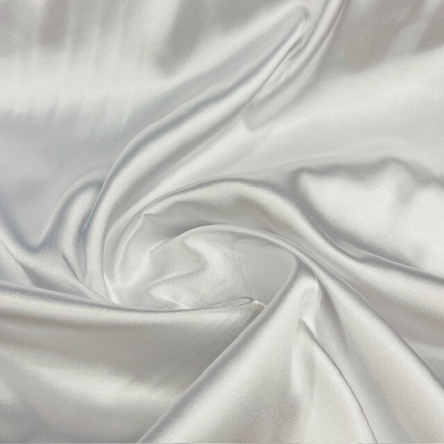 1 Yard 60” Stretch Charmeuse Satin Fabric – 195 GSM, Silky 2 Way Stretch for Bridal, Evening Dresses & Event Décor (97% Polyester, 3% Spandex)