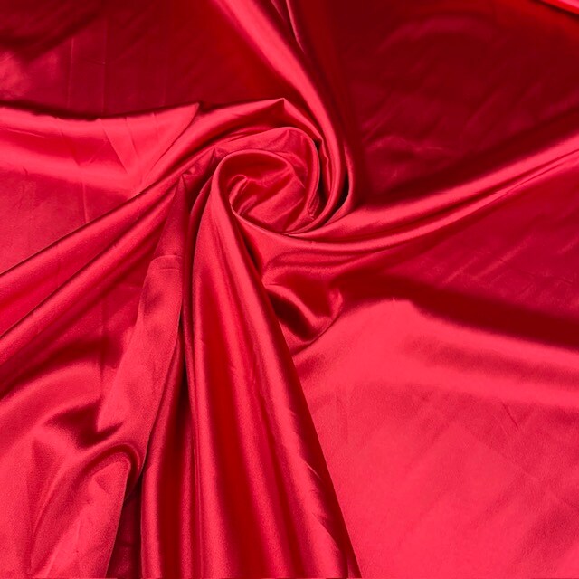 1 Yard 60” Stretch Charmeuse Satin Fabric – 195 GSM, Silky 2 Way Stretch for Bridal, Evening Dresses & Event Décor (97% Polyester, 3% Spandex)