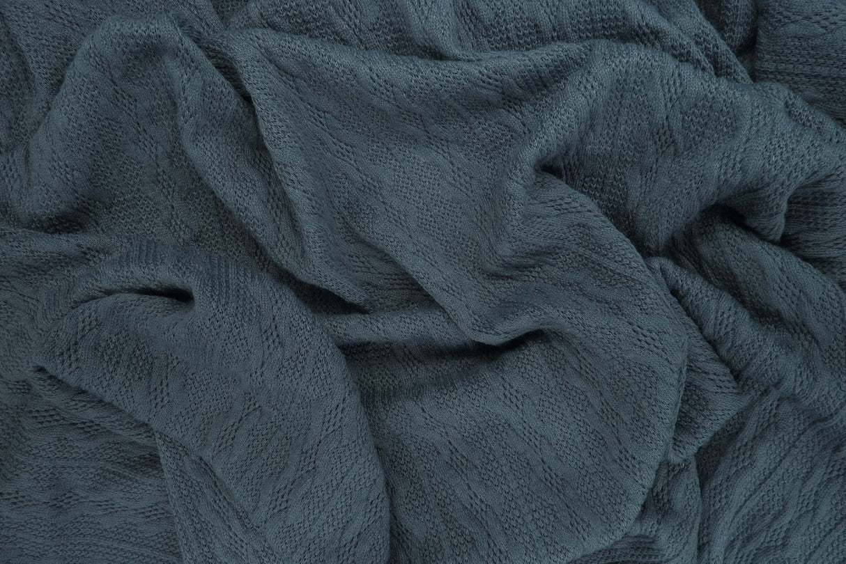 Jacquard Cable Knit Sweater Fabric