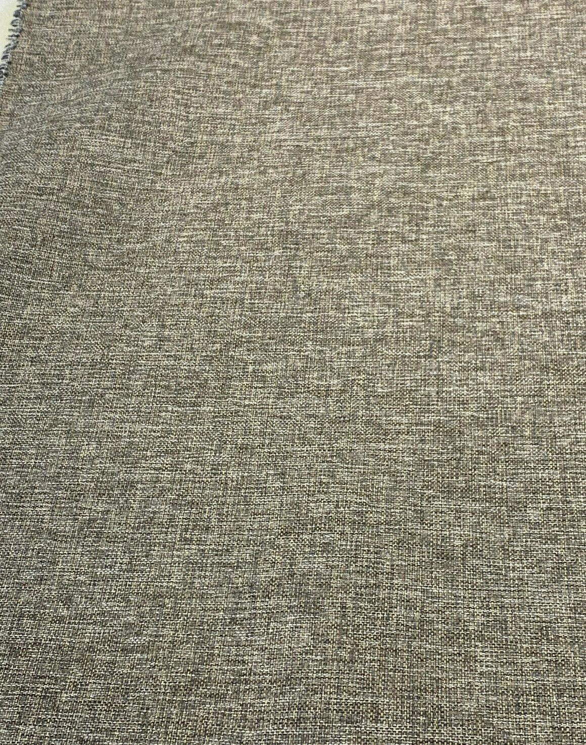 Meridian Innovation Gray Performance Woven Fabric - Gray Silver Brown Textured, Indoor Upholstery, 52% Acrylic 46% Polyester 2% Latex (1 Yard)