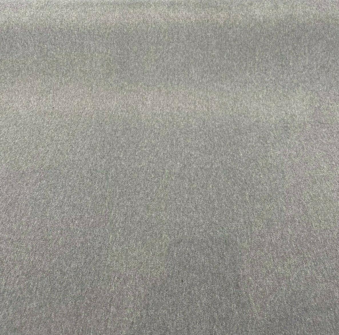 Perennials Plushy Gris Gray Solution-Dyed Acrylic Velvet Fabric - Gris Gray, Outdoor Upholstery, 54" Width (1 Yard)