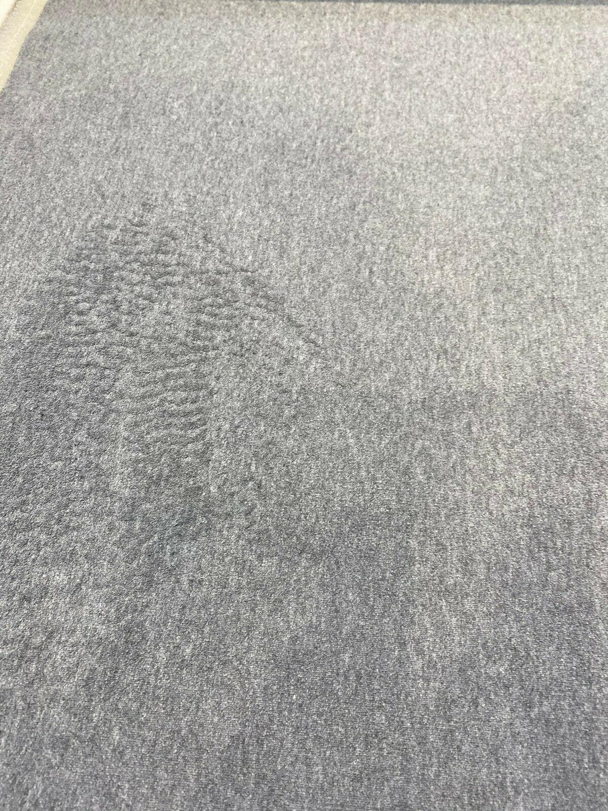 Perennials Plushy Gris Gray Solution-Dyed Acrylic Velvet Fabric - Gris Gray, Outdoor Upholstery, 54" Width (1 Yard)