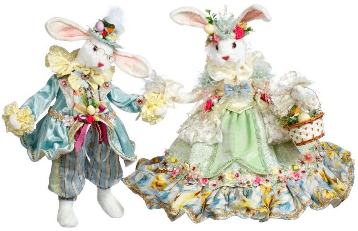 23" - 24" Mr & Mrs Peter Rabbit, Set of 2 - Mark Roberts
