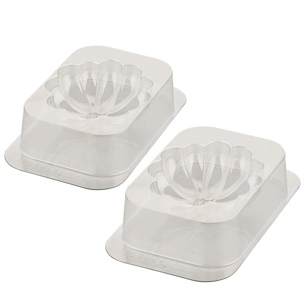 Silikomart Thermoformed Plastic Chocolate Mold, 3D Pumpkin