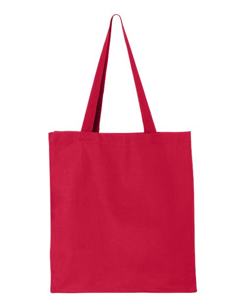 Q-Tees 14L Heavy Cotton Canvas Shopping Bag