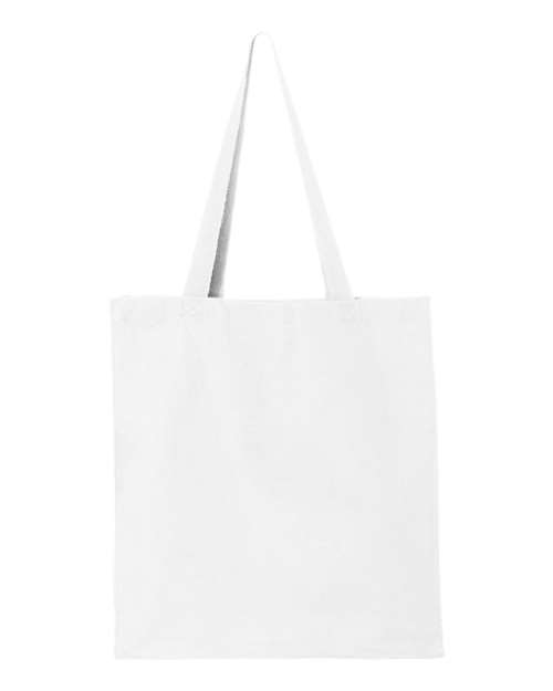 Q-Tees 14L Heavy Cotton Canvas Shopping Bag