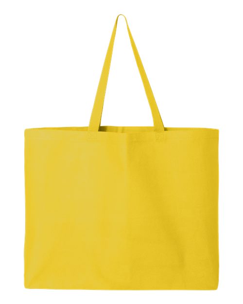 Q-Tees 25L Jumbo Heavy Cotton Canvas Tote