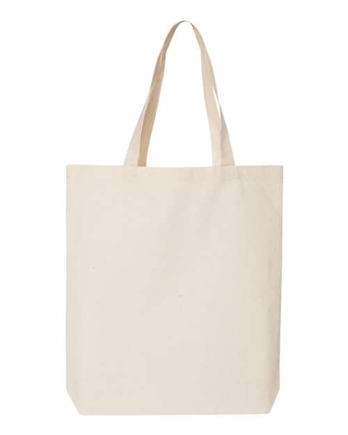 Q-Tees 12L Economical Cotton Tote Bag