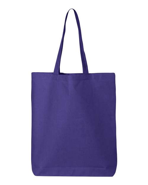 Q-Tees 12L Economical Cotton Tote Bag
