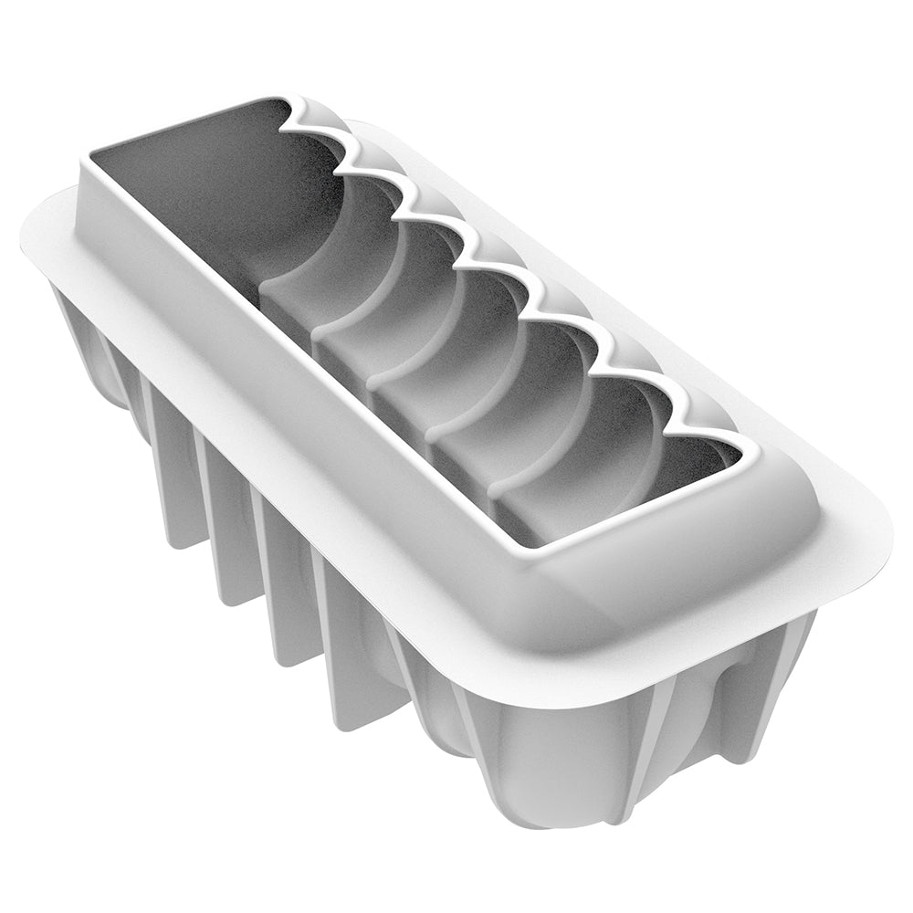 Silikomart BUCHE COEUR Silicone Heart Log Baking & Freezing Mold, 43.6 oz.