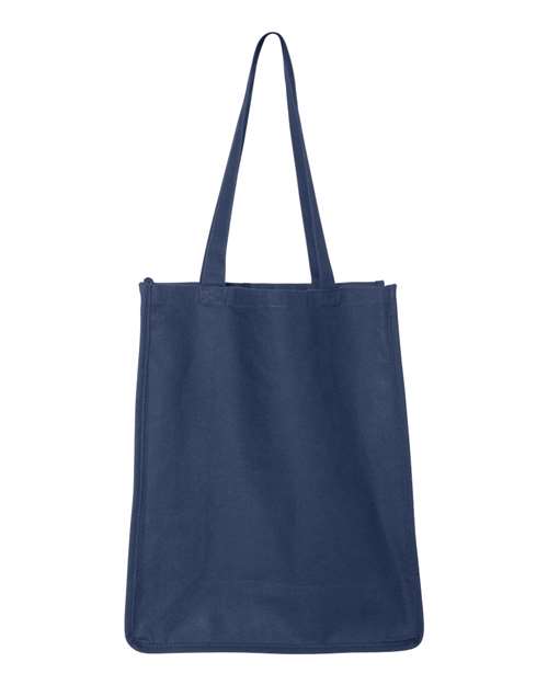Q-Tees 27L Jumbo Heavy Cotton Canvas Shopping Bag