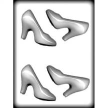 3D High Heel Shoe Hard Candy Mold