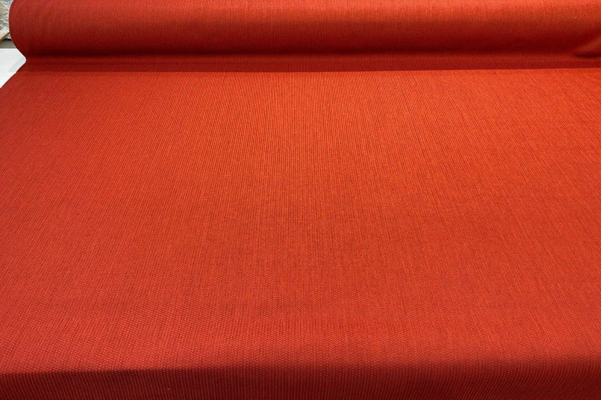Richloom Outdoor Solarium Woven Ribtex Olefin Fabric - Red, Woven, 54" Width (1 Yard)