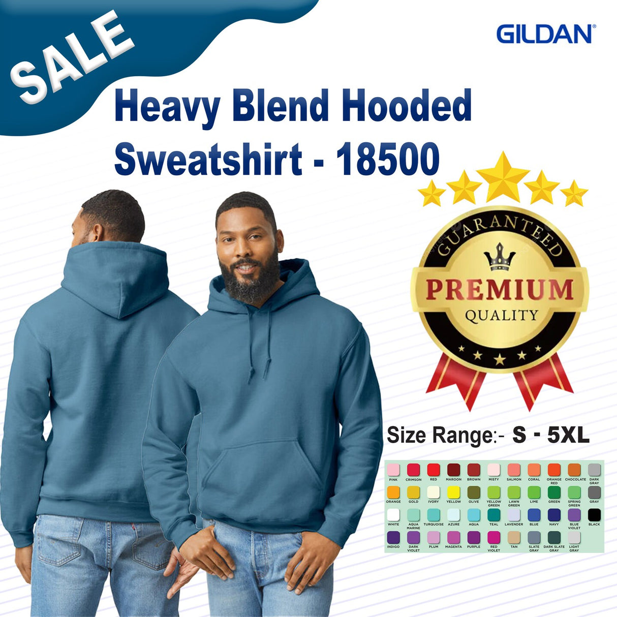 Gildan® Heavy Blend Hooded Sweatshirt