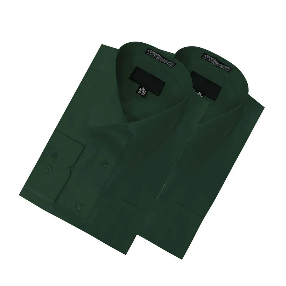 Emerald Green Long Sleeve Polo Shirt