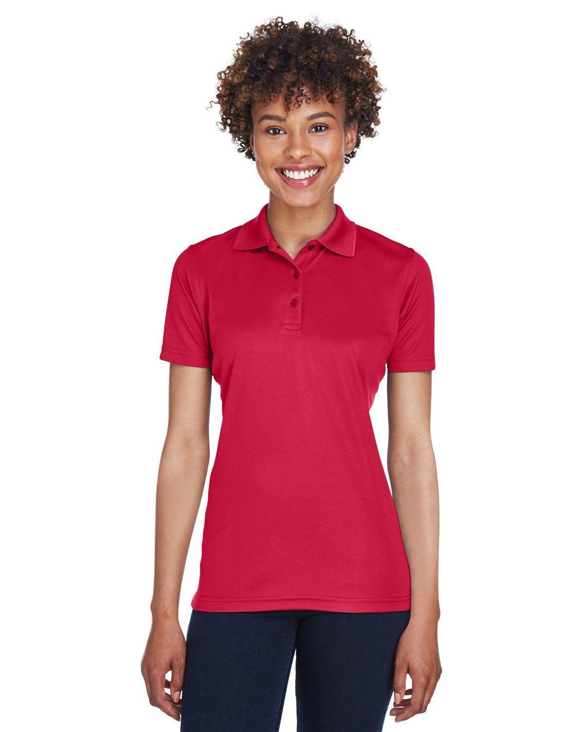 UltraClub® Ladies Cool & Dry Mesh Pique Polo