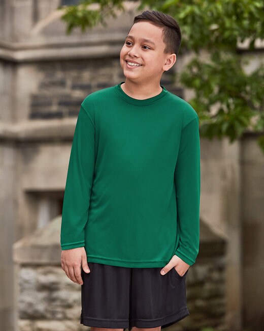 Team 365® Youth Zone Performance Long-Sleeve T-Shirt